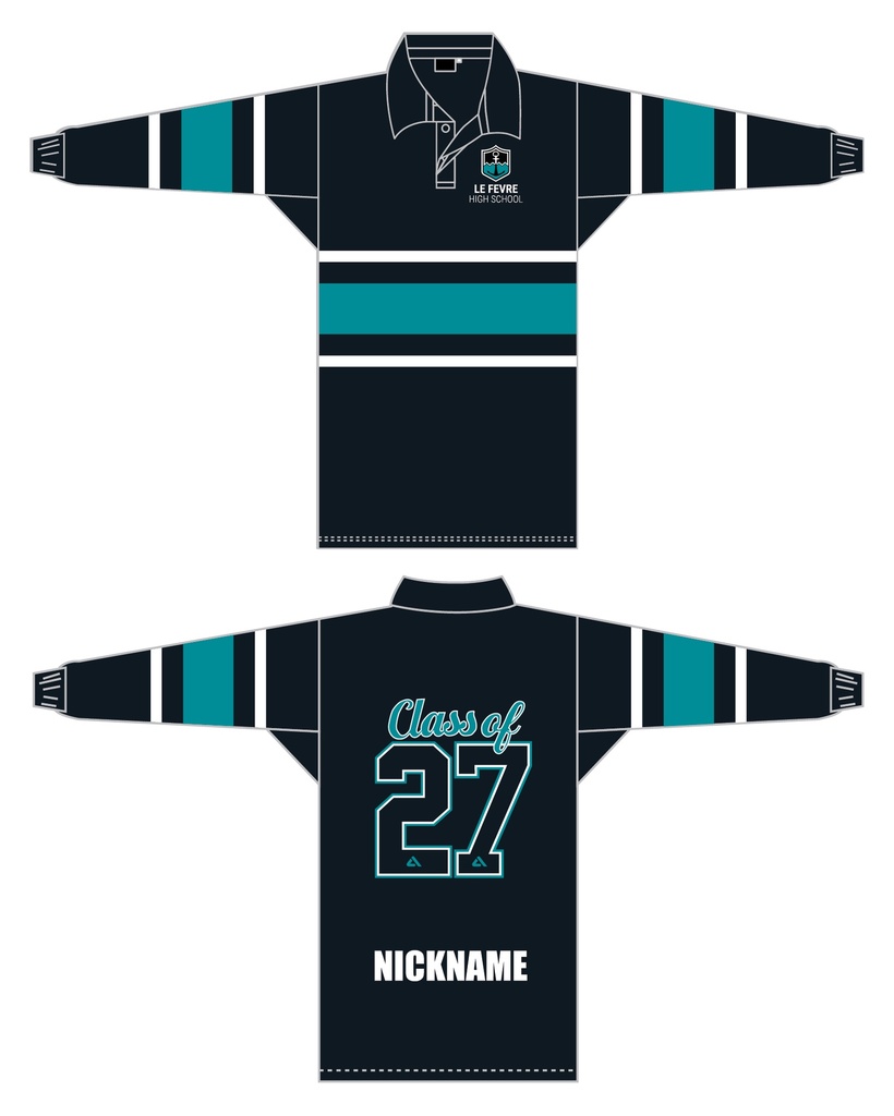 Le Fevre High School 2027 Leavers Rugby Jersey