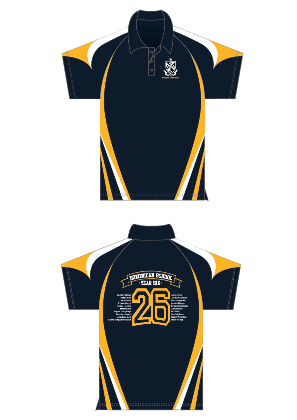 Dominican School Semaphore 2026 Year 6 Commemorative Polo