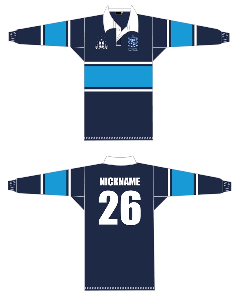 Marist College Canberra 2026 Leavers Rugby Jersey