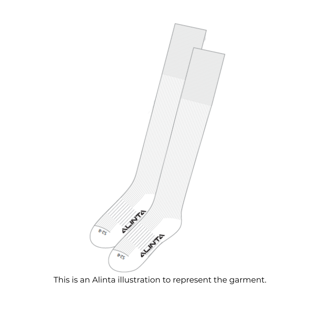 AWH Sock Girls Knee High White
