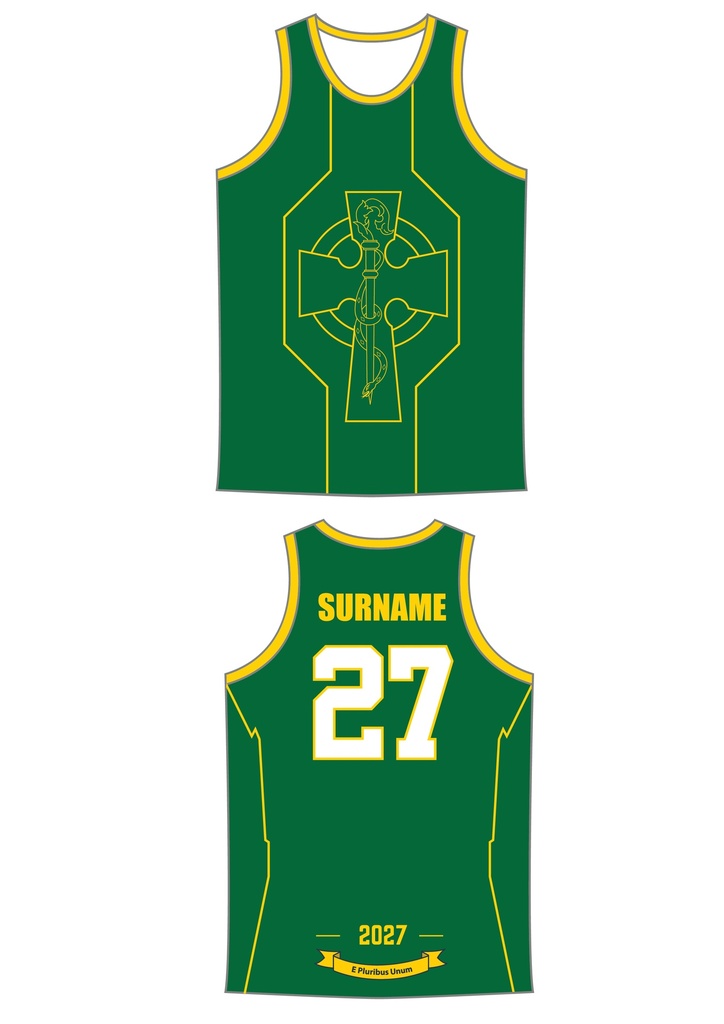 Marist College Canberra 2027 Patrick Commemorative Singlet