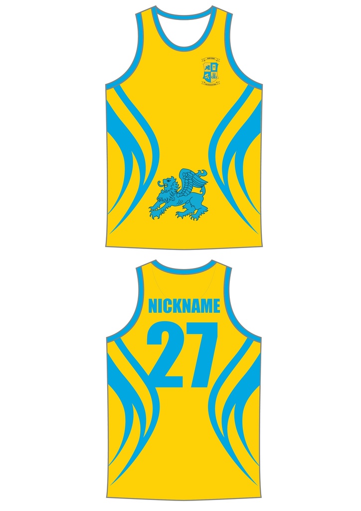 Marist College Canberra 2027 Mark Commemorative Singlet