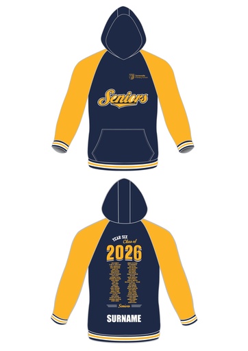 Torrensville Primary School 2026 Year 6 Leavers Hoodie - 2ND ORDER