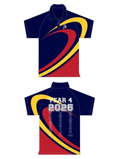 Lakes Grammar 2026 YEAR 4 Commemorative Polo