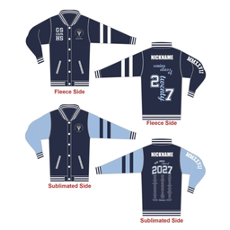 Granville South CPA HS Reversible Varsity Jacket